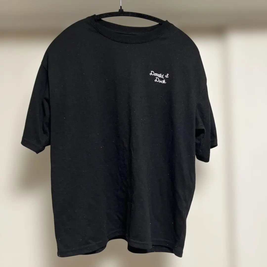 Thumbnail of Donald Duck Print T-shirt, Size M, Black