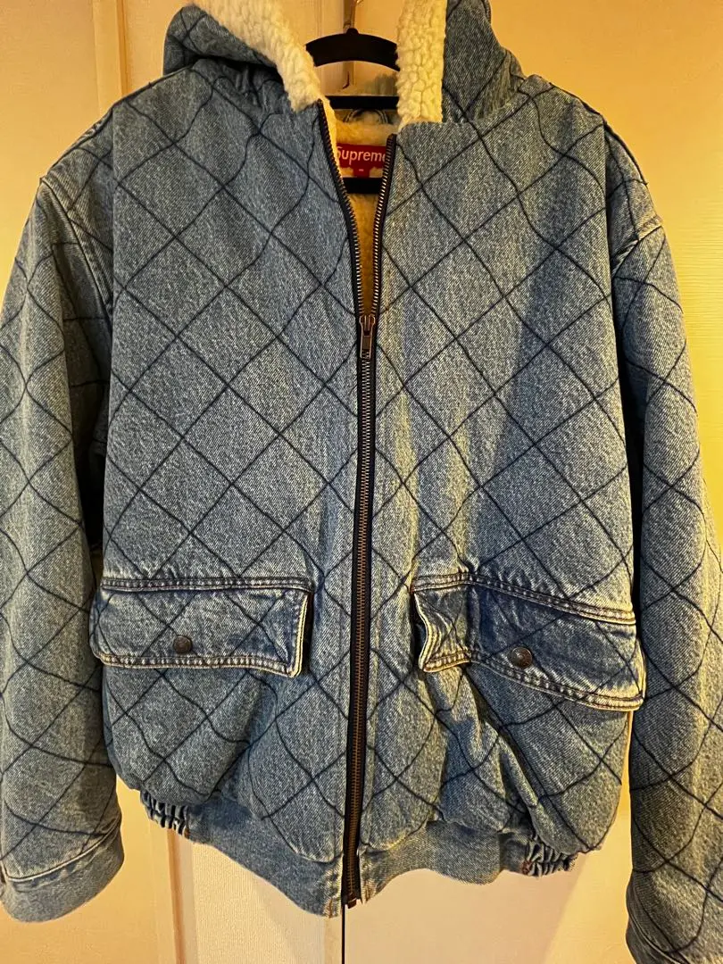 Supreme Quilted Denim Pilot Jacket 美品 Supreme Quilted Denim Pilot Jacket (FW18) - $198