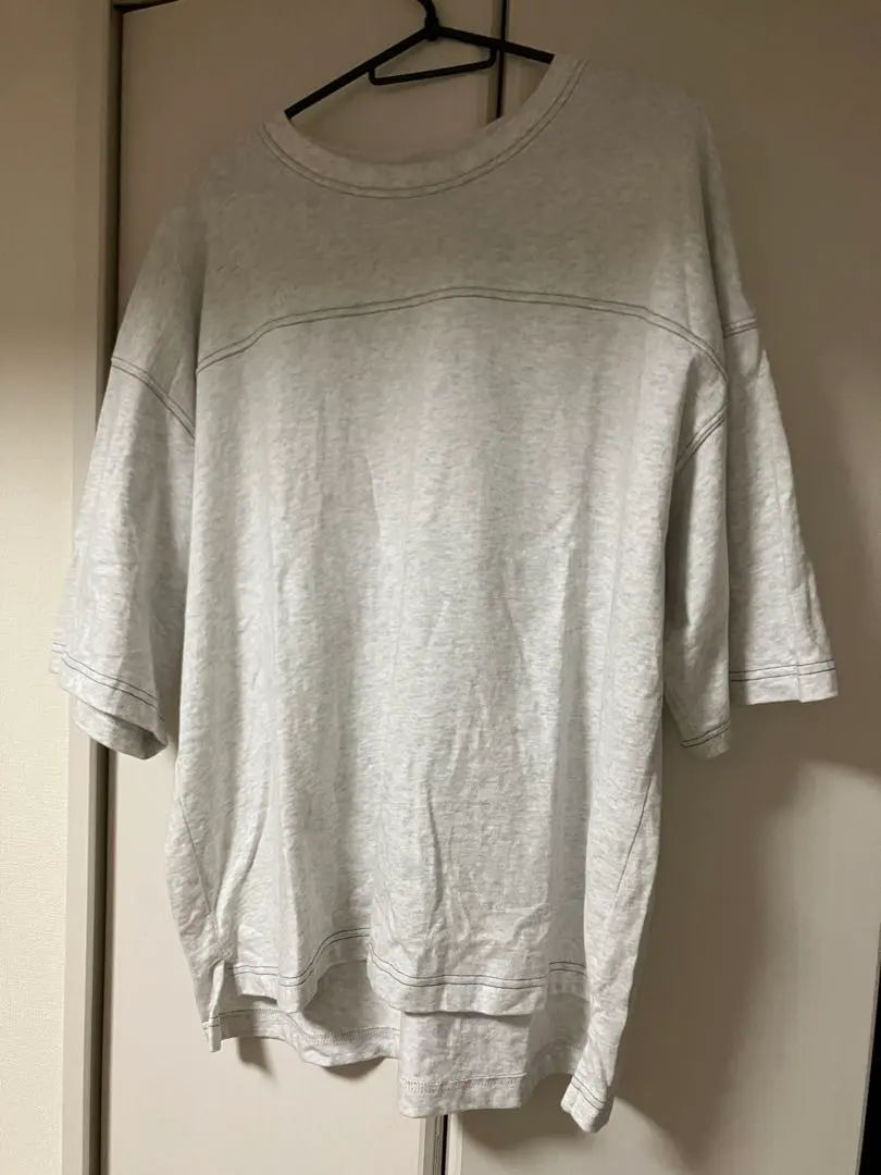 Thumbnail of GU Baseball T-shirt, Light Gray, Short Sleeve