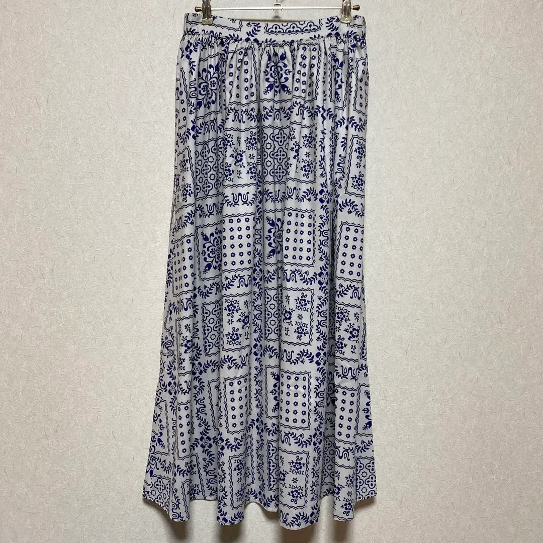 Thumbnail of F by ROSSO Bandana Print Long Skirt