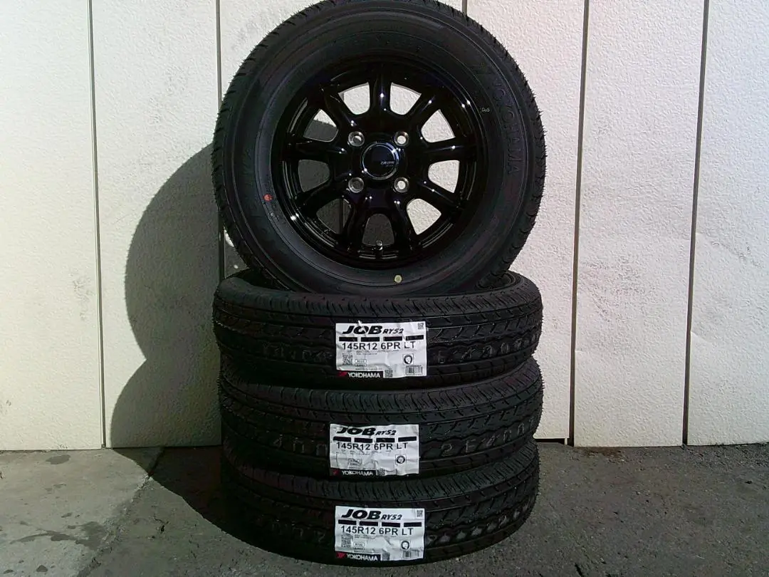 中古アルミ14X4.5　ザックJP209　グロスブラック　軽自動車用４本セット ホイール4本セット JAPAN三陽 ZACK JP-209 (ザックJP-209) 14