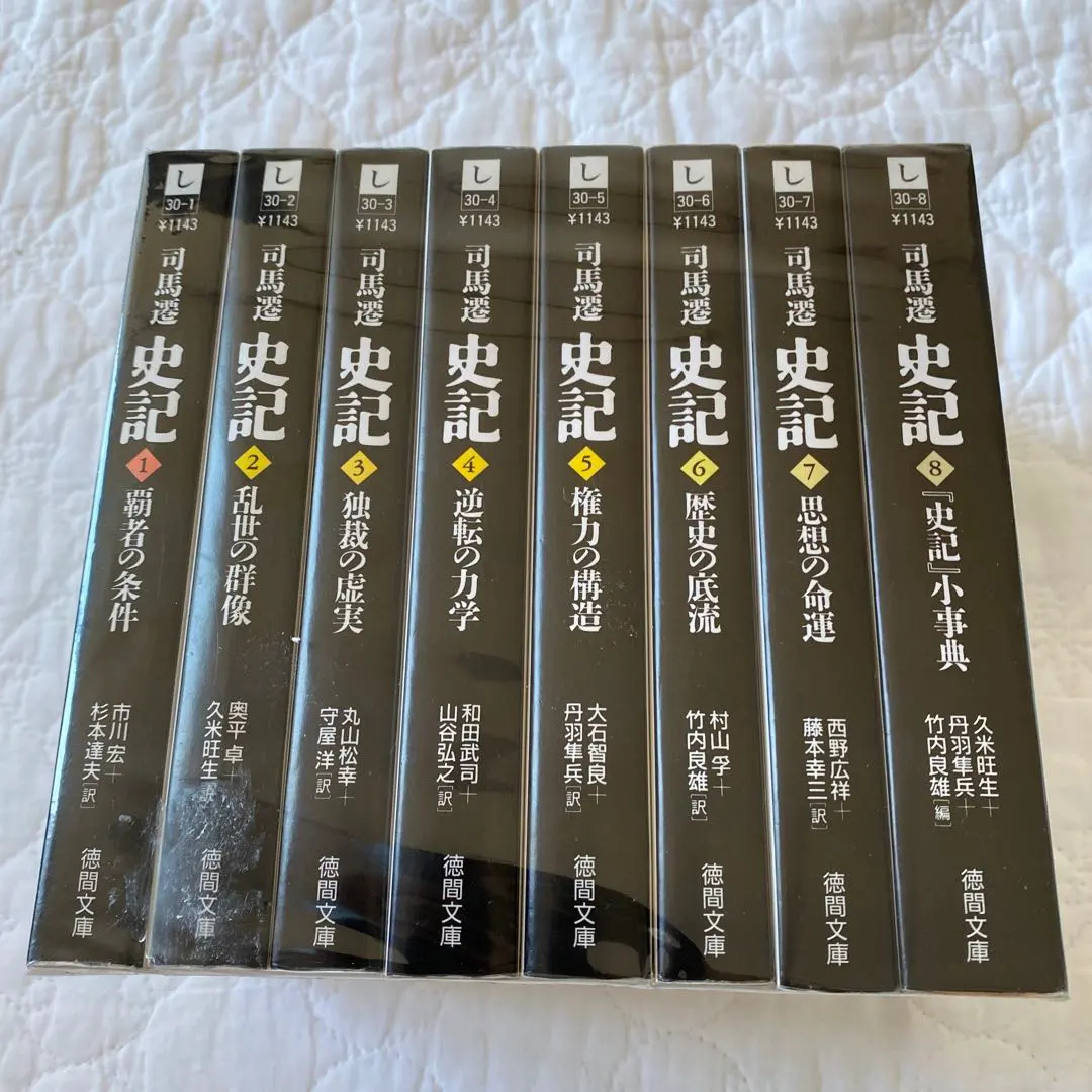 Thumbnail of Sima Qian's Records of the Grand Historian, Complete 8-Volume Set