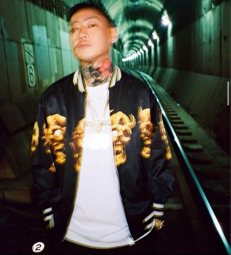 最終値下げ！wackomaria 56TATTOO シルク　スカジャン 最終値下げ！wackomaria 56TATTOO シルクスカジャン