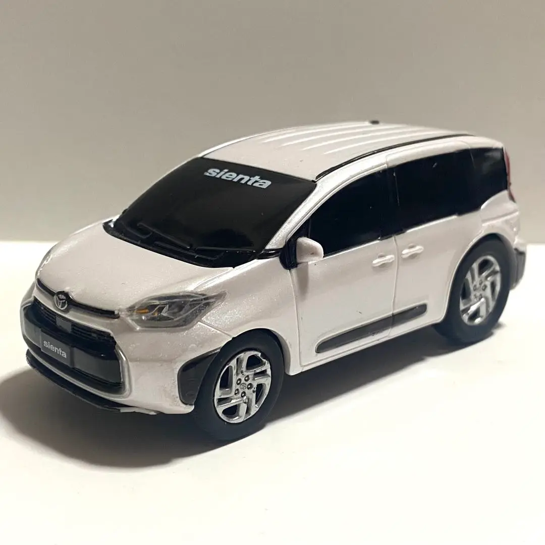 新型シエンタ カラーサンプル ミニカー ホワイトパール シュリンク未開封 新型シエンタ カラーサンプル ミニカー ホワイトパール