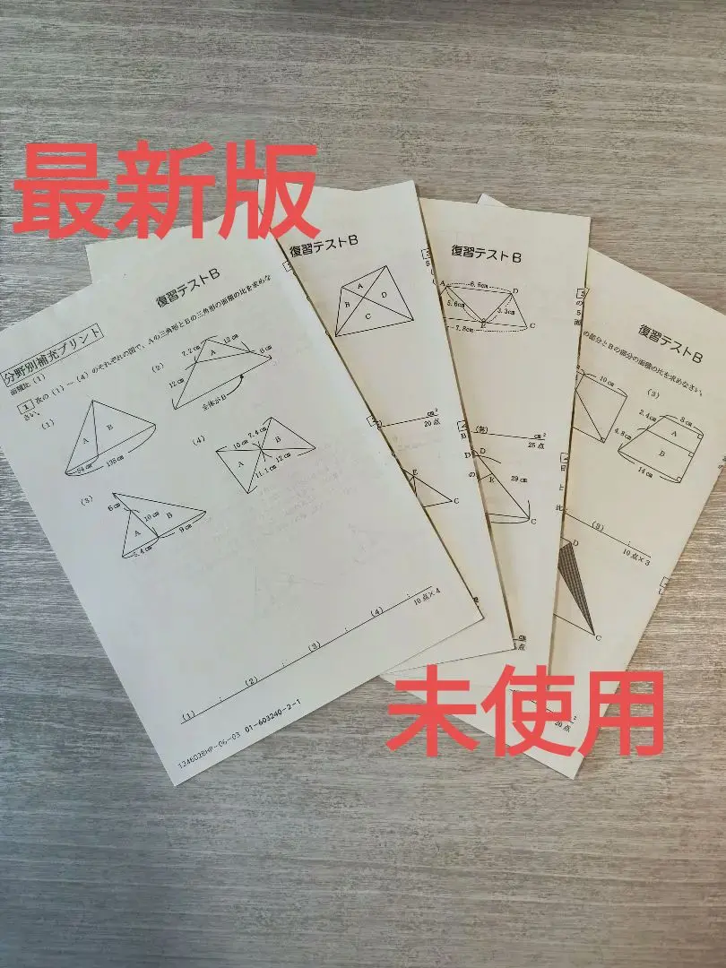 SAPIX 6年生 2022年度 算数 基礎力トレーニング 分野別補充プリント 2025年最新】分野別補充プリントの人気アイテム - メルカリ