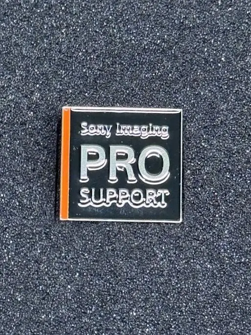 SONY 索尼 Pro Support 專業支援 胸針 非賣品 的縮圖