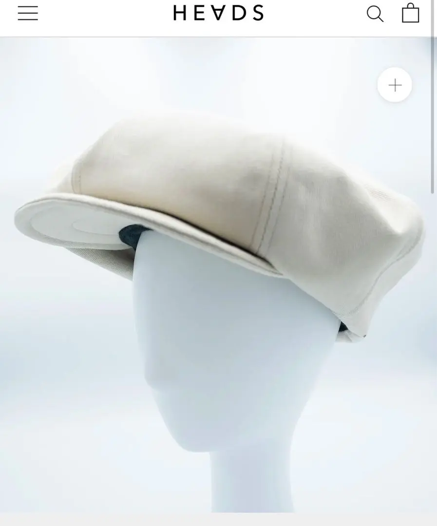 【新品・未使用】HEADS ベレー帽　EVA BERET 渡辺俊美 新品・未使用】HEADS ベレー帽 EVA BERET 渡辺俊美