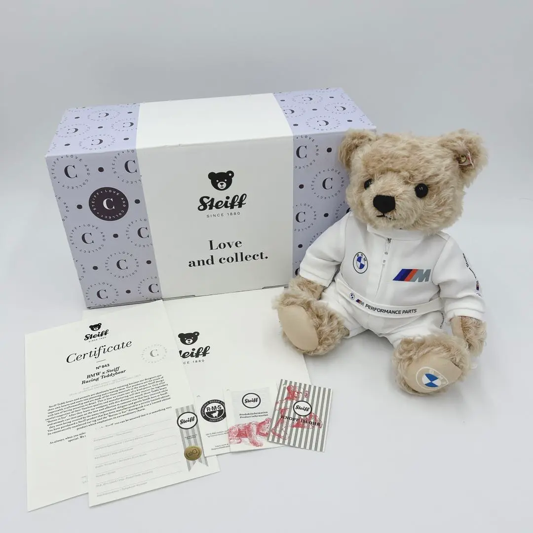 BMWノベルティ非売品モータースポーツコレクションぬいぐるみ☆BMWのテディベア BMWノベルティ非売品モータースポーツコレクションぬいぐるみ