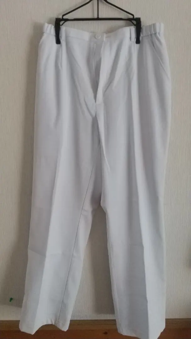 ナガイレーベン 白色 女款 LL 尺寸 白衣 褲子 的縮圖
