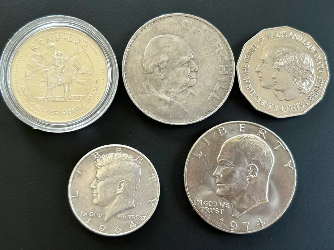 1965-1969 ケネディハーフダラーセット 楽天市場】【銀貨】 アメリカ ケネディ ハーフダラー 50セント