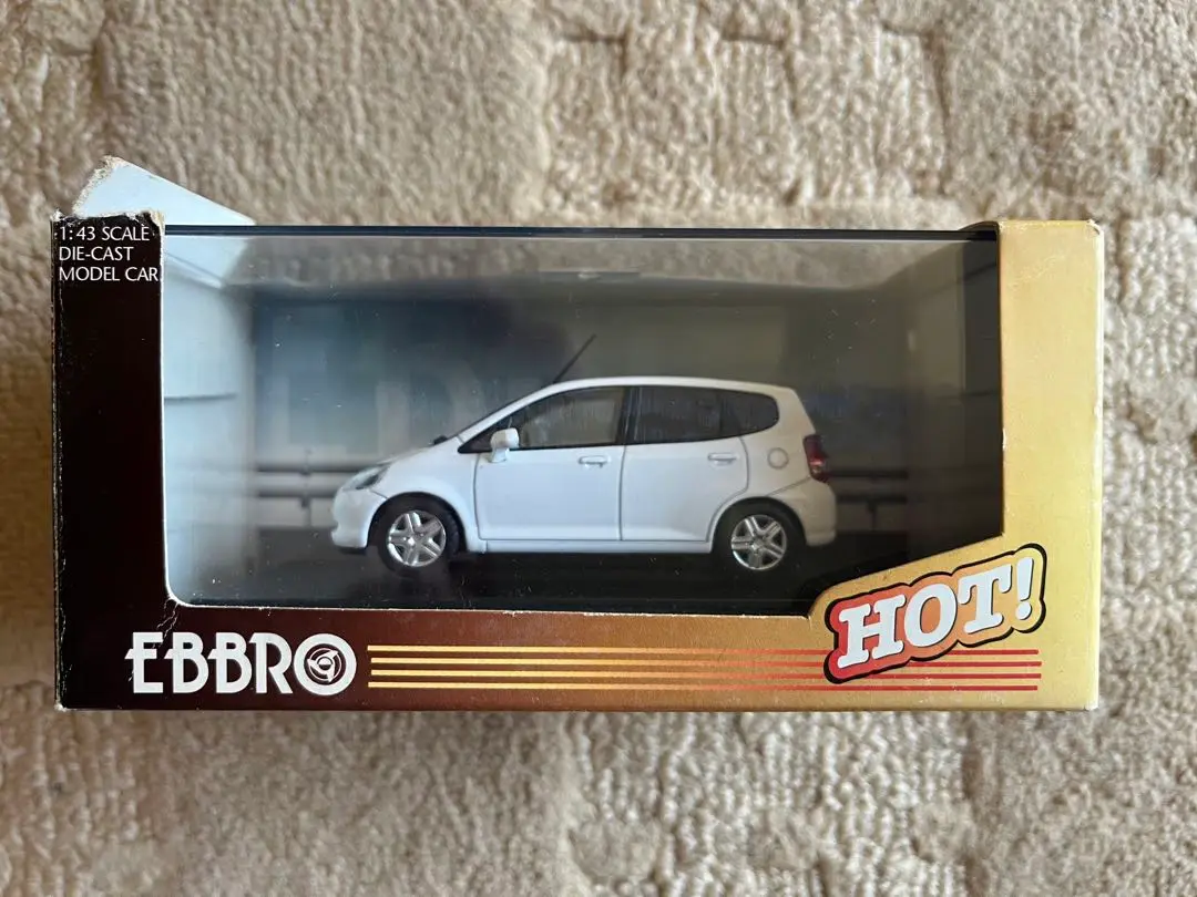 エブロ EBBRO ホンダ 無限フィット GD3 希少限定品 1/43 シルバー エブロ EBBRO ホンダ 無限フィット GD3 希少限定品 1/43