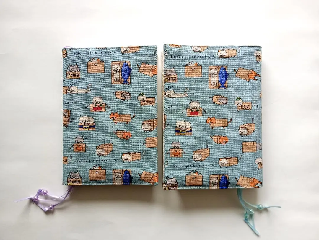 usagi3　聖書カバー　讃美歌カバー　こどもさんびかカバー　濃紺　男の子 手刺繍 聖書カバー 讃美歌カバー こどもさんびか 文庫本 濃紺