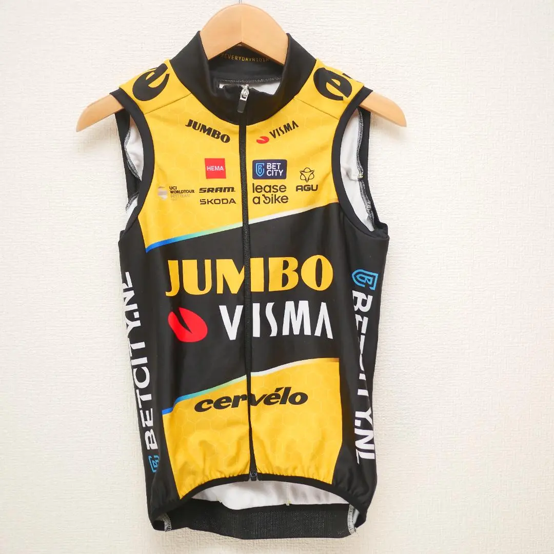 支給品　Jumbo visma　Tシャツ　CAVALLARO　ユンボヴィスマ 支給品 Jumbo visma Tシャツ CAVALLARO ユンボヴィスマの通販 by
