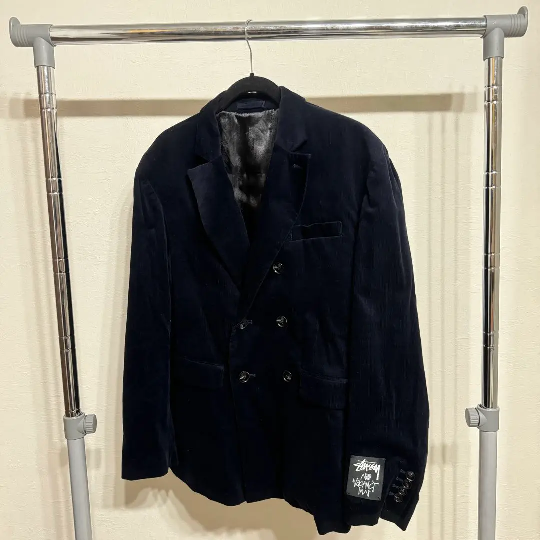 Stussy テーラードジャケット S 黒 Stussy テーラードジャケット S 黒 楽天市場】stussy テーラード