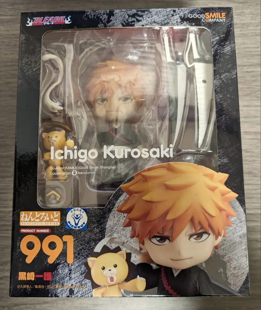 新品未開封 箱美品】ねんどろいど 991 BLEACH 黒崎一護 ブリーチ