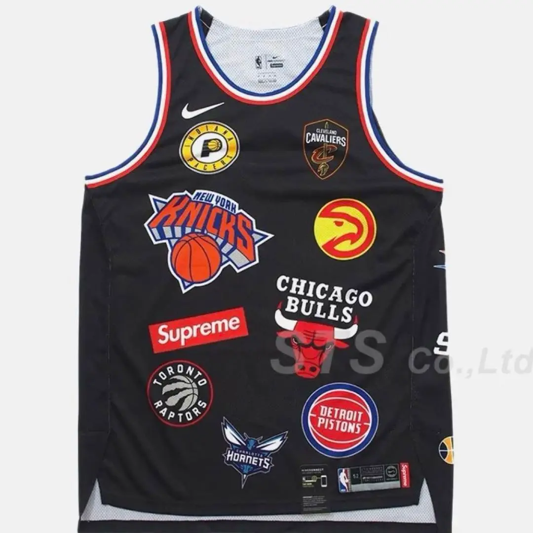 【極美品】【正規品】supreme NIKE NBA タンクトップ　M ブラック Supreme Nike/NBA Teams Basketball Jersey Tank | Black