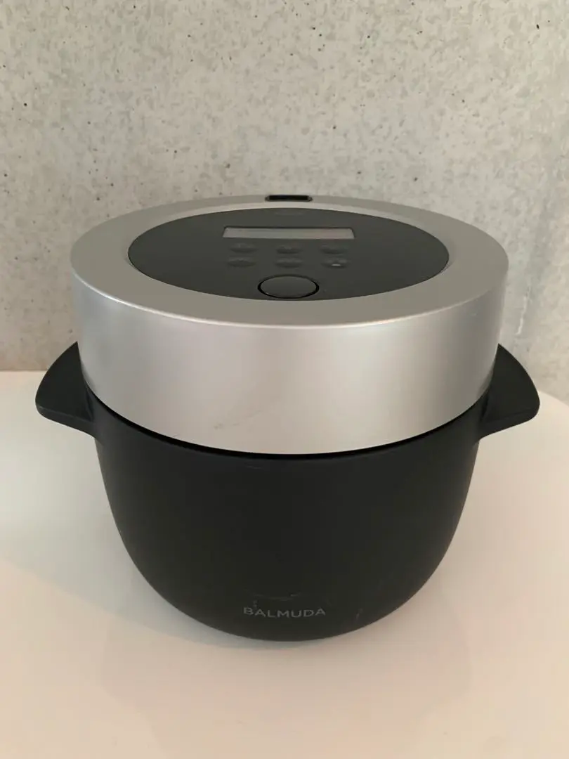 【新品未使用】BALMUDA 炊飯器 ブラック Amazon | バルミューダ ザ ゴハン 3合炊き電気炊飯器 BALMUDA