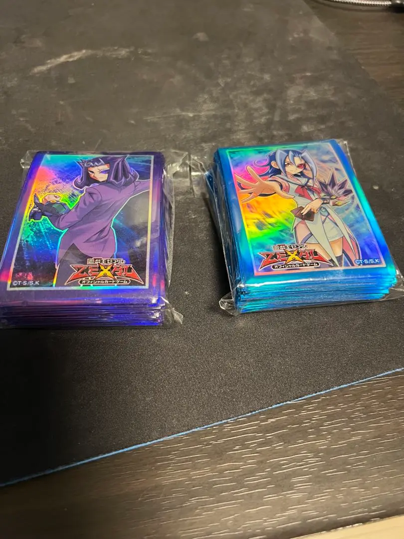 中古　遊戯王　ZEXAL 　ゼアル　プロテクター　スリーブ　神代璃緒　55枚 未開封】遊戯王ZEXAL プロテクター(スリーブ) 神代璃緒(中古良品