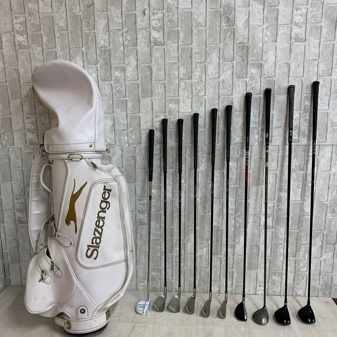 ゴルフセット　Slazenger レフティ　ラウンド仕様　飛距離抜群　すぐ使える Slazenger - 初心者おすすめ スラセンジャー メンズゴルフ12本