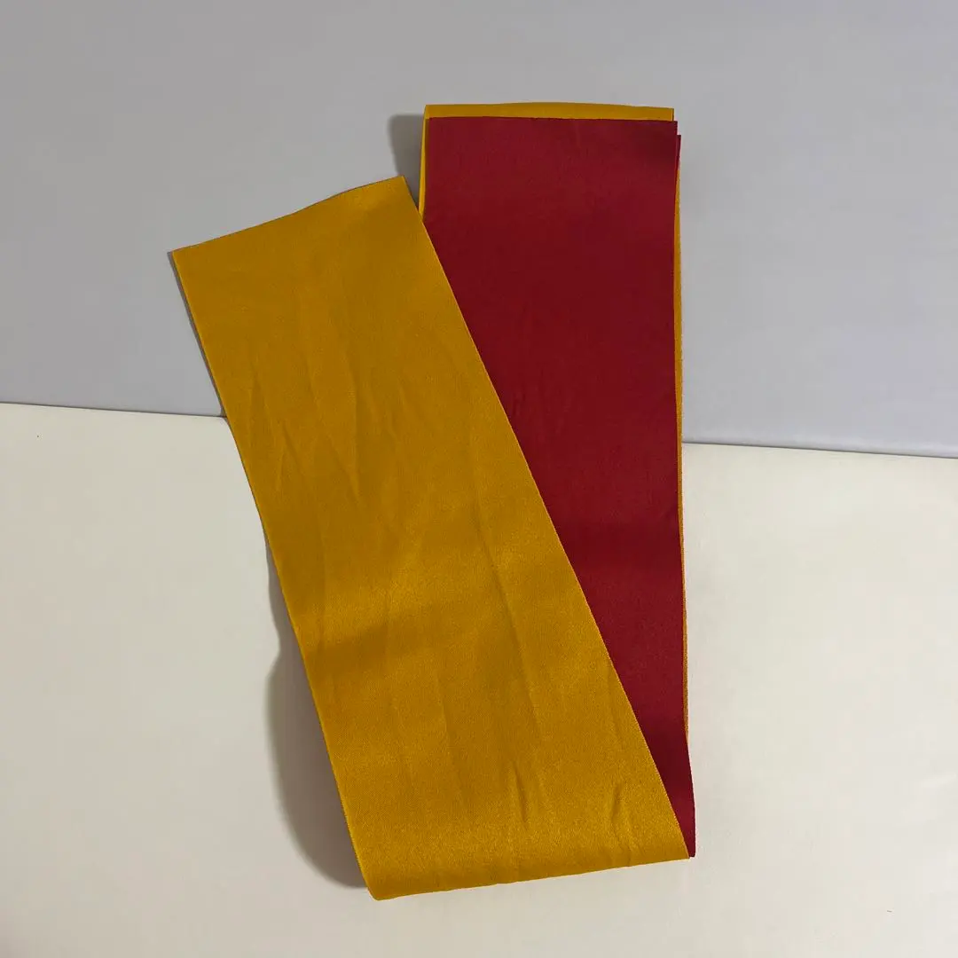 Thumbnail of Yukata Obi (Sash) - Hanhaba Obi (Half-width Sash) - Reversible