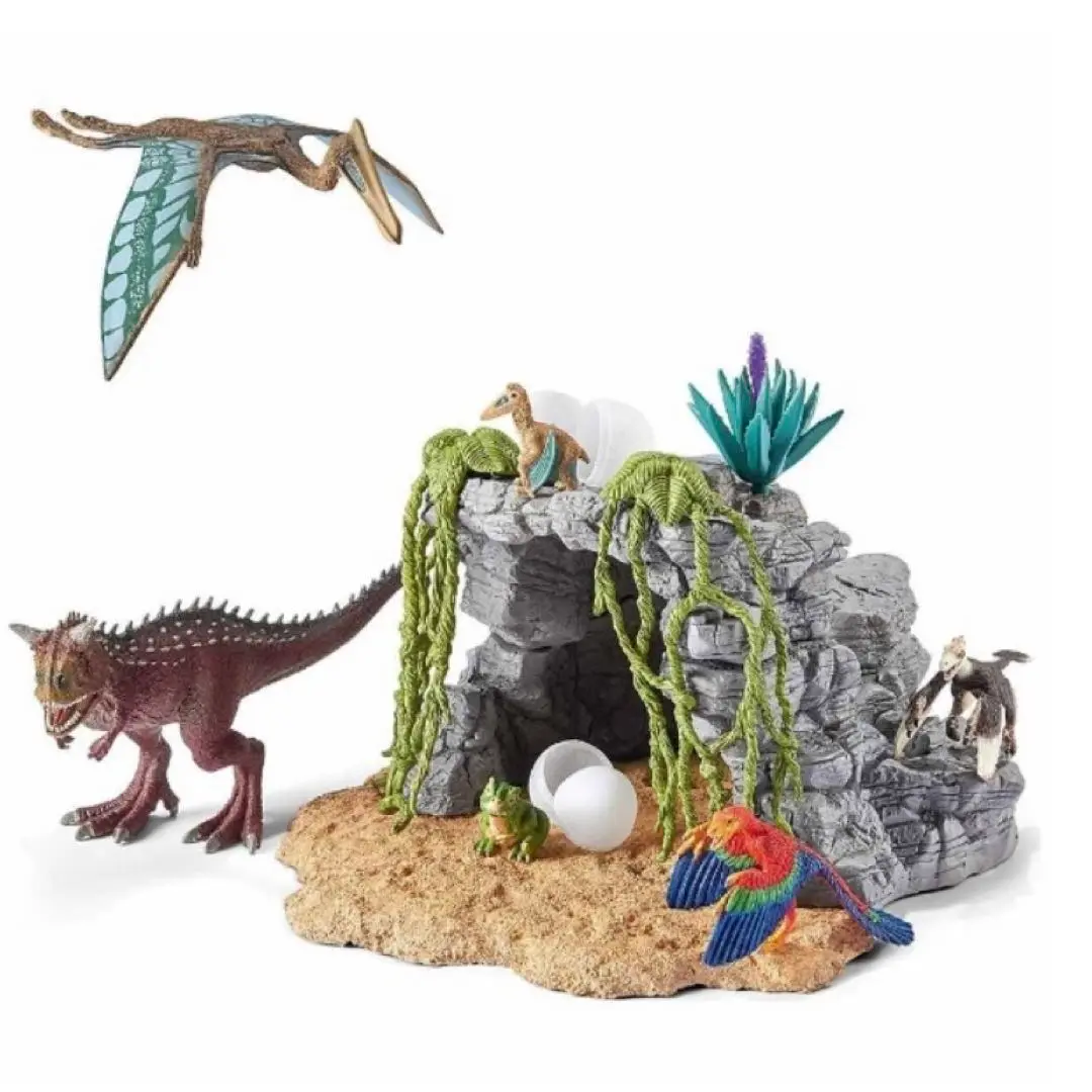 シュライヒ★恐竜4体★洞窟 Amazon.co.jp: 恐竜 シュライヒ 恐竜 schleich 恐竜たちの洞窟