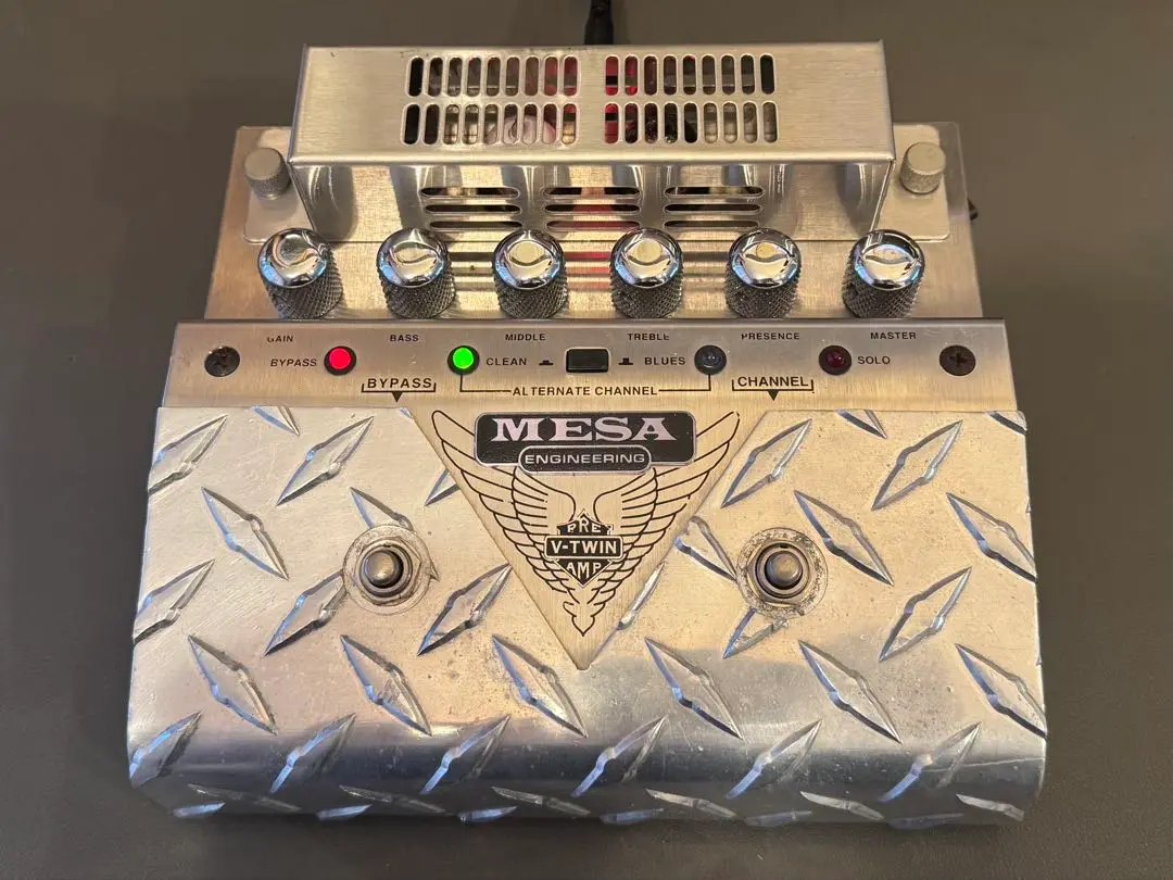 Mesa boogie  V-Twin真空管フットプリアンプ 中古】Mesa/Boogie V-Twin 後期型 ペダル型プリアンプ - 神奈川