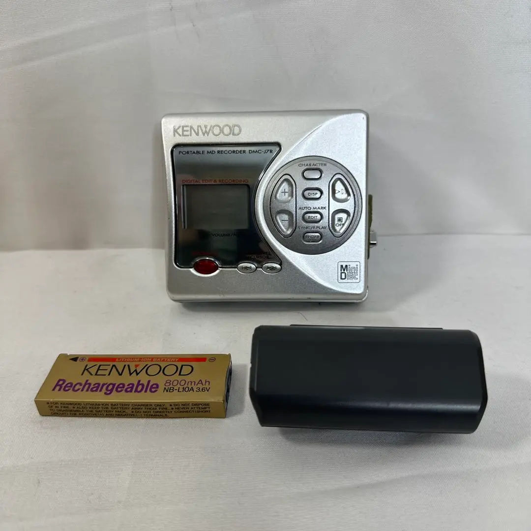 DMC-J7R MDウォークマン　ポータブルMD録音 DMC-J7R｜KENWOOD ケンウッド MDウォークマン ポータブル