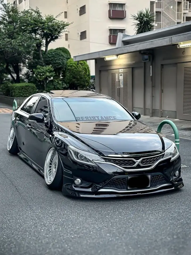 130系マークX モデリスタスタイリッシュモール(位置合わせ紙付き) トヨタモデリスタ / MODELLISTA スタイリッシュモール のパーツ