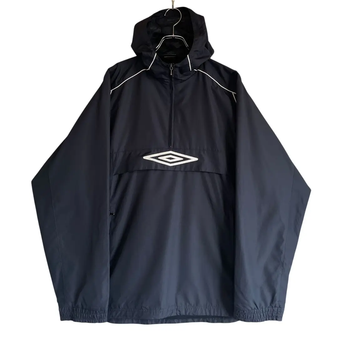 UMBRO ネイビー ナイロンジャケット FREAK'S STORE ブルゾン ジャンバー UMBRO × STORE/アンブロ
