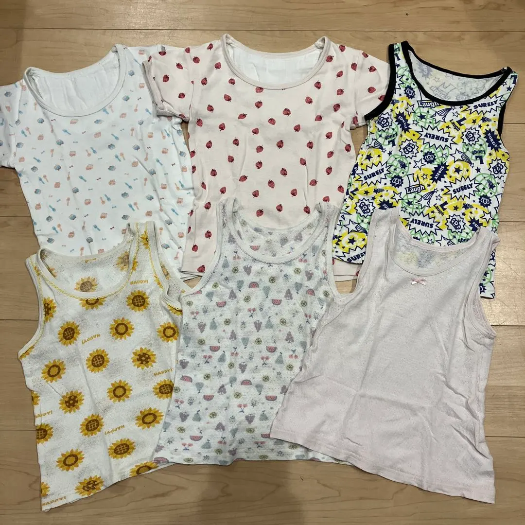 Thumbnail of 95cm Undershirts, Short Sleeve & Tank Top, Set of 6