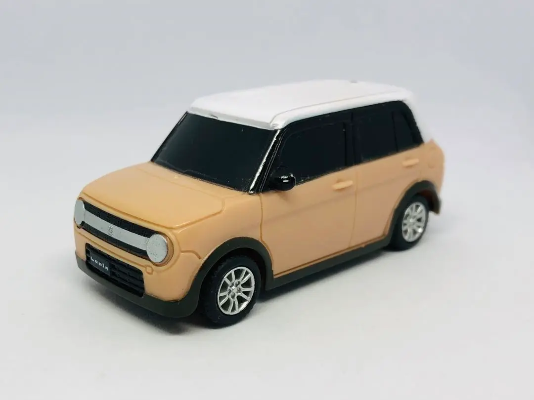 スズキラパン　Lapanノベルティプルバックカー　ピンク SUV風 ミニカー Amazon | SUZUKI Lapin スズキ 新型ラパン プルバックカー