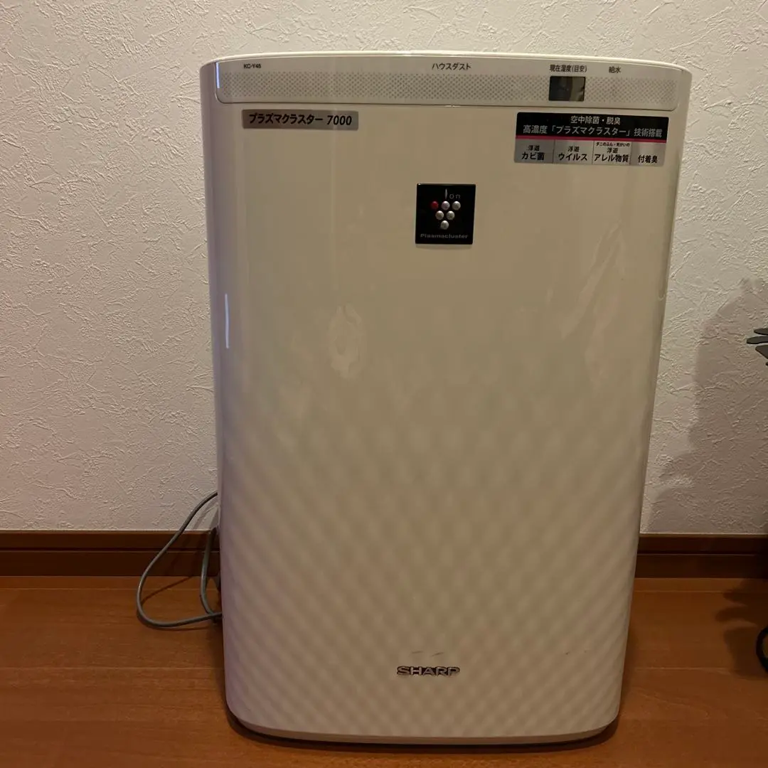 A Mr！新品未使用！SHARP KC-Y45-W プラズマクラスター Yahoo!オークション -「kc-y45」の落札相場・落札価格