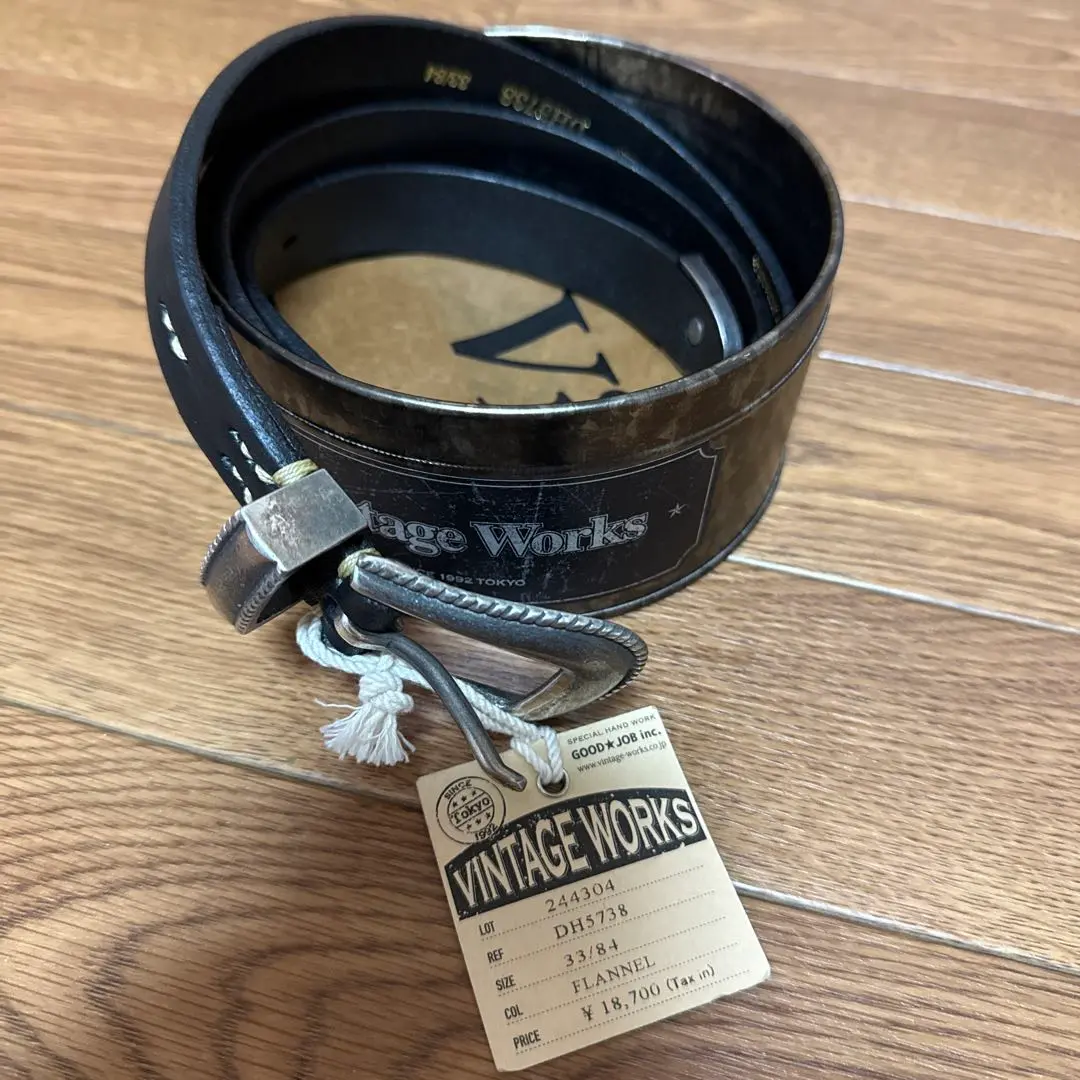 ヴィンテージワークス Vintage Works ヴィンテージワークス Leather belt レザーベルト