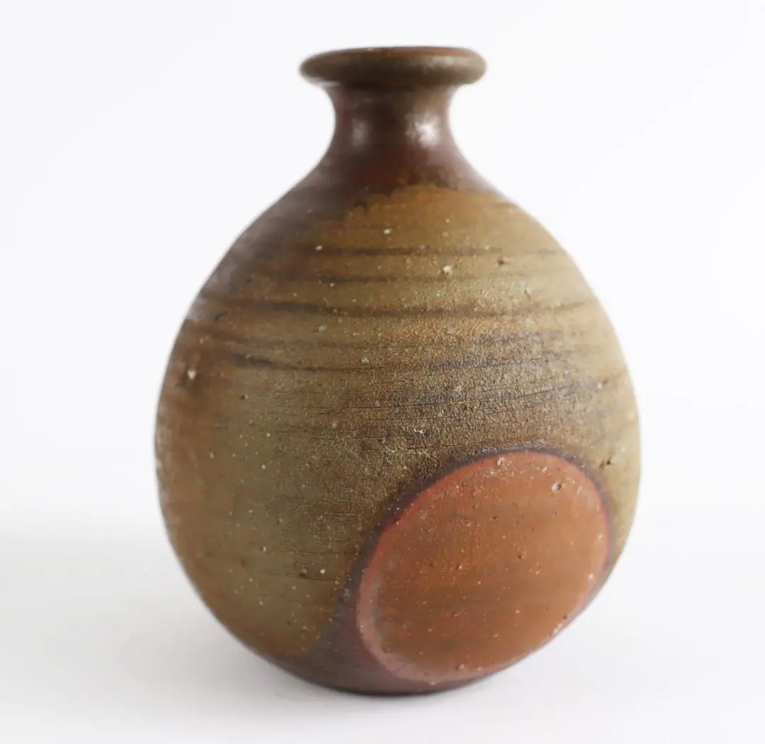 備前焼 徳利④(人間国宝 藤原雄作) 藤原 雄 作 「備前徳利」 ～備前焼専門卸小売店 川口陶楽苑～