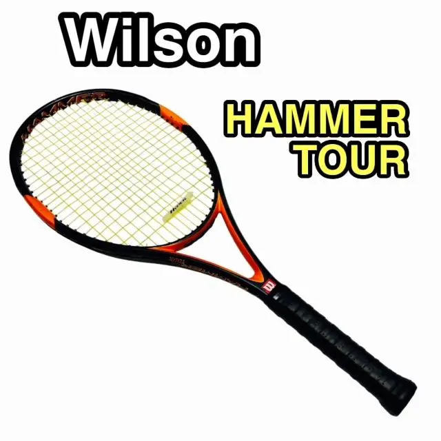 【超美品】 Wilson HAMMER TOUR 硬式テニスラケット　錦織圭 2025年最新】WILSON HAMMER tourの人気アイテム - メルカリ
