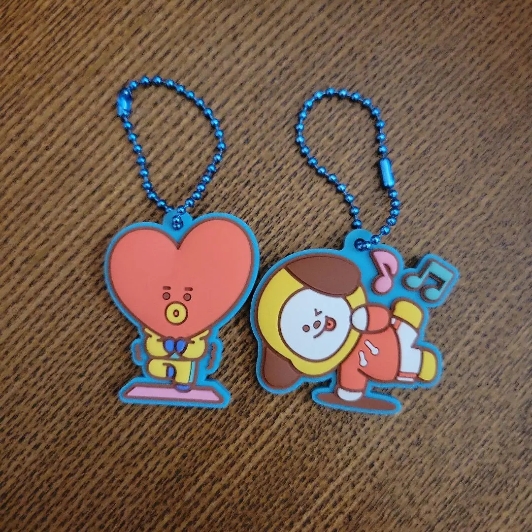 Thumbnail of BT21 Gummy Candy Bonus: Rubber Keychains - TATA & CHIMMY