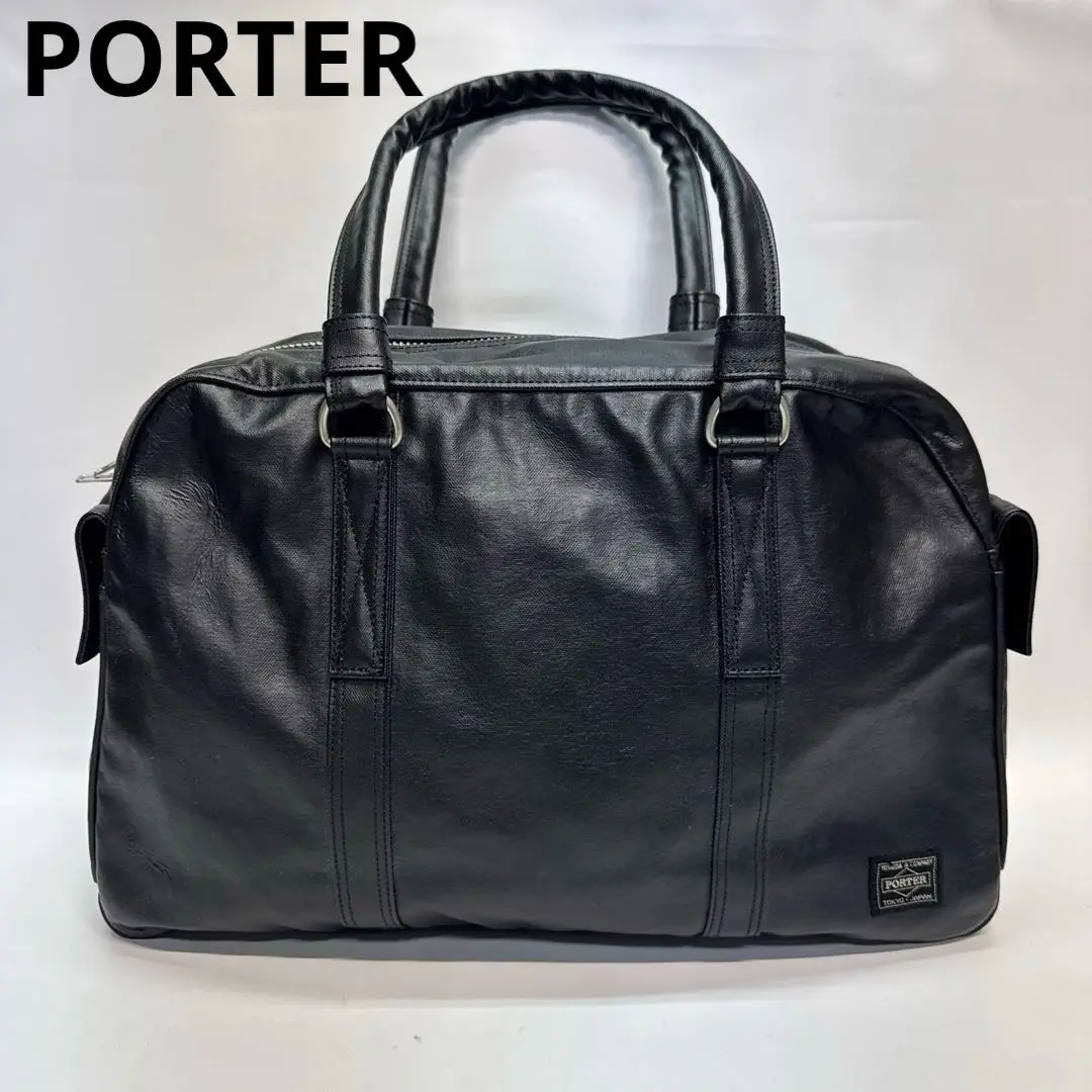 未使用級✨ ポーター フリースタイル ボストンバッグ スクールバッグ A4収納可 FREE STYLE（PORTER） ポーター フリースタイル ボストンバッグ