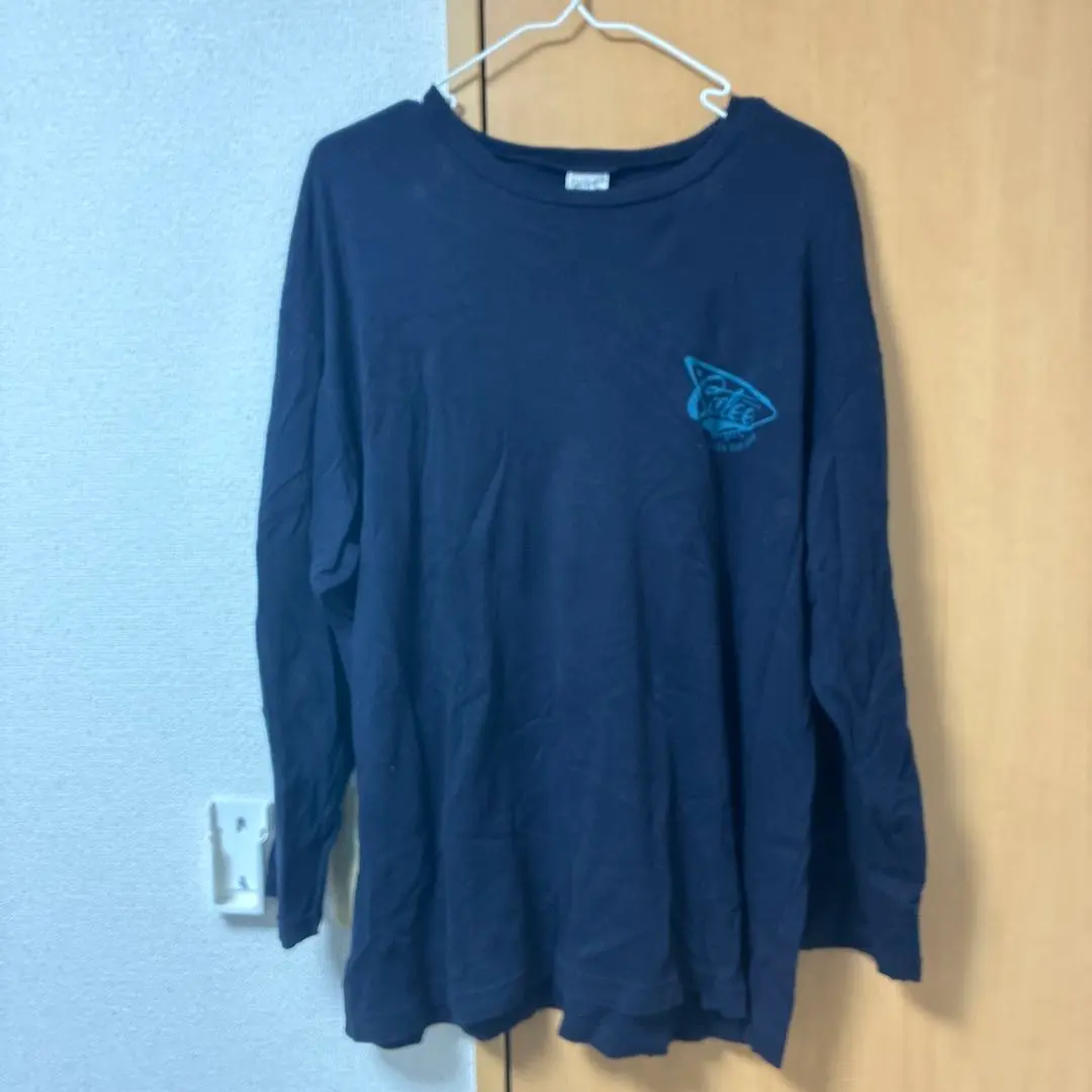 Thumbnail of Calee Navy Long Sleeve Cut-and-Sew