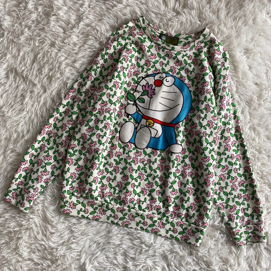 ___y2921SS GUCCI グッチ ドラえもん　花柄 スウェット gucci （ グッチ ）× DORAEMON ( ドラえもん ) コラボ
