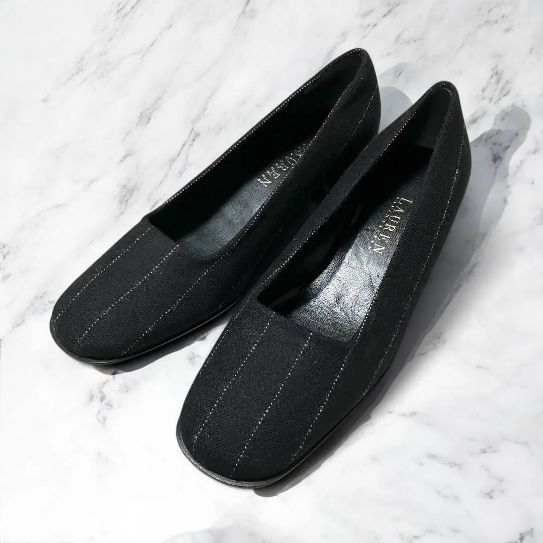 LAUREN RALPH LAUREN フラット バレエシューズ パイソン 本革 LAUREN RALPH LAUREN R01H Jayna