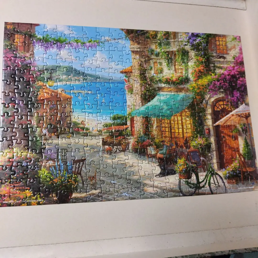 拼圖 西西里島花開咖啡館 300 的縮圖