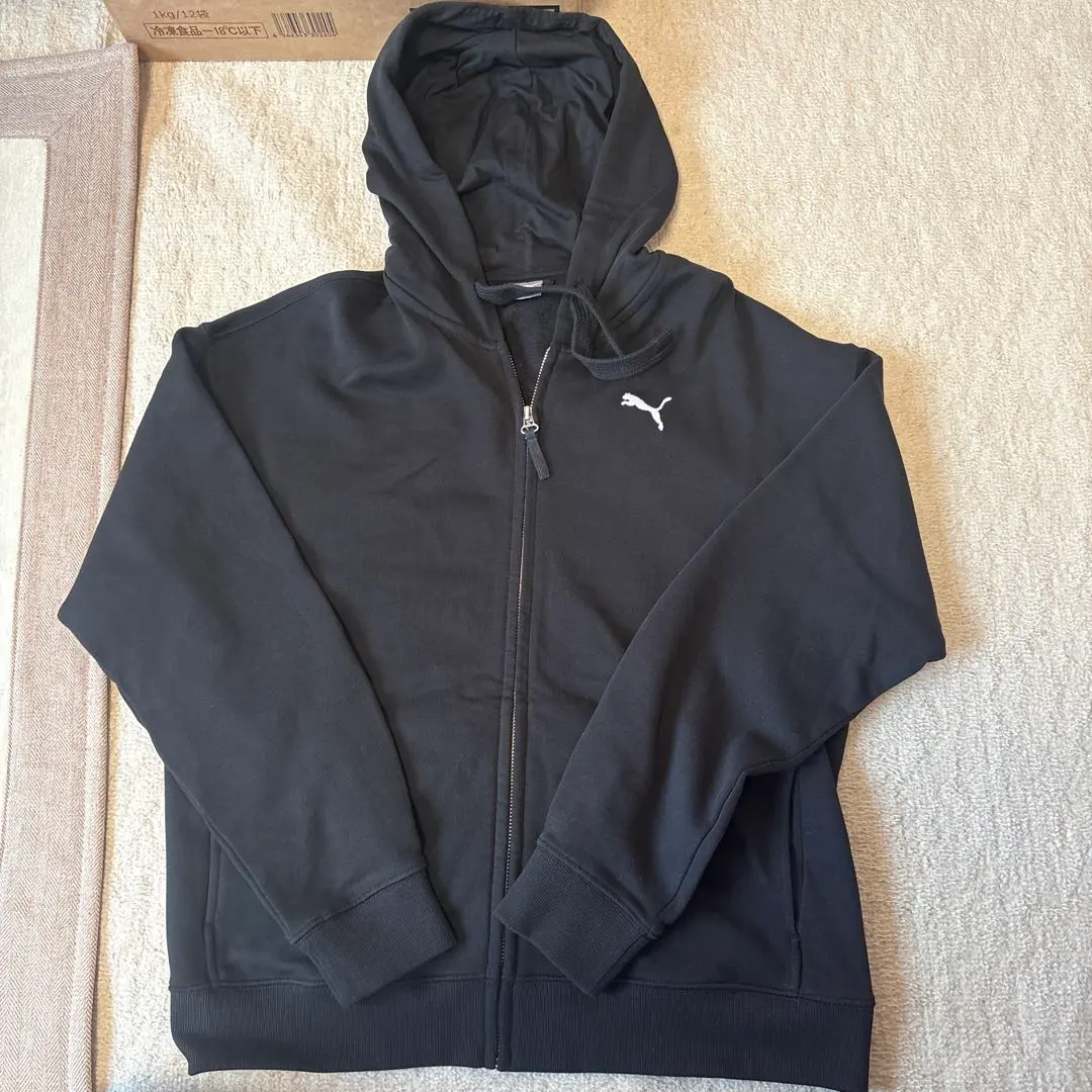 Thumbnail of PUMA Black Hoodie, Size L