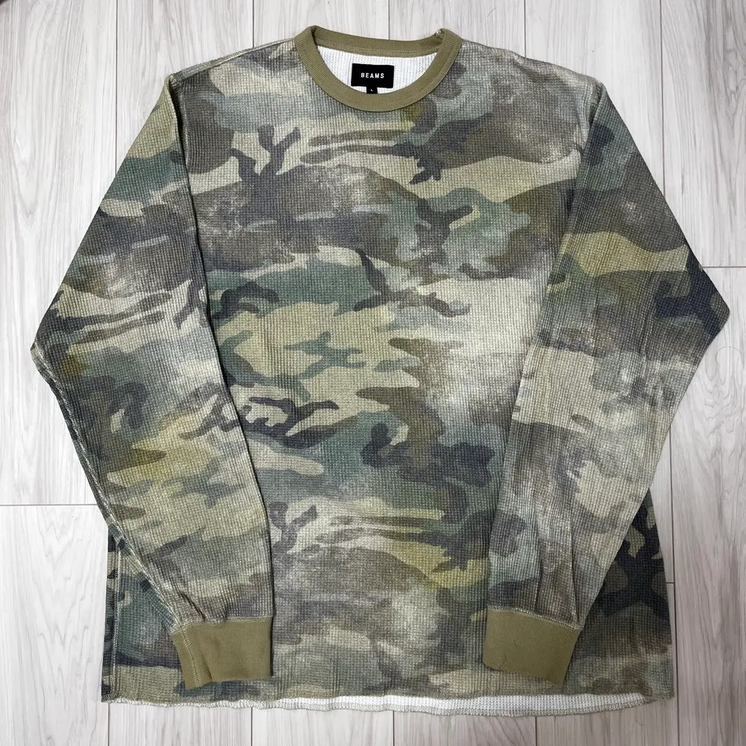 beams 迷彩サーマル　Mサイズ beams 迷彩サーマル Mサイズ BEAMS 迷彩 サーマル Mサイズ