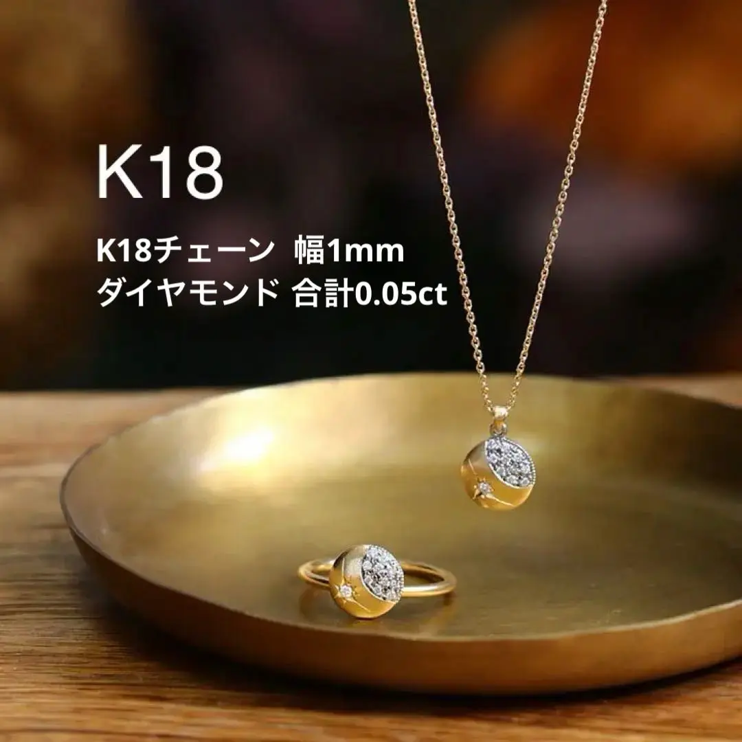 SSさま　Avaron k18 ダイヤモンド　ネックレスチャーム　ARPEL オーバル ダイヤモンド ネックレス /c0067 ジュエリー専門店
