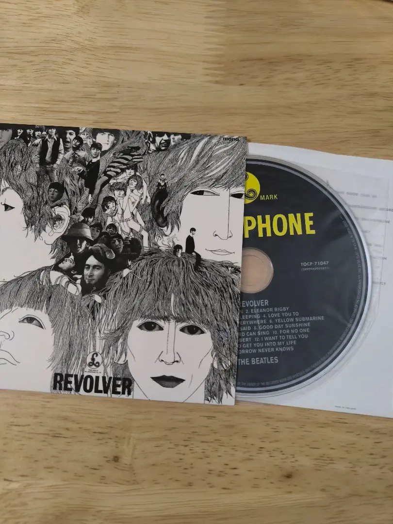 稀少デンマーク初回ステレオ1st轟音リボルバーBeatlesビートルズ