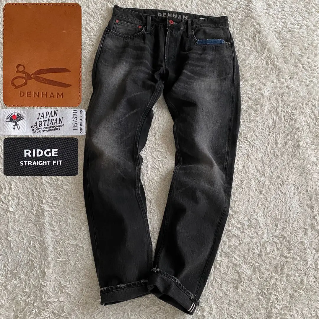 ☆美品☆ DENHAM デンハム RAZOR NYBCK　W33 メンズ DENHAM/デンハム】FREE MOVEデニム RAZOR｜メンズファッション