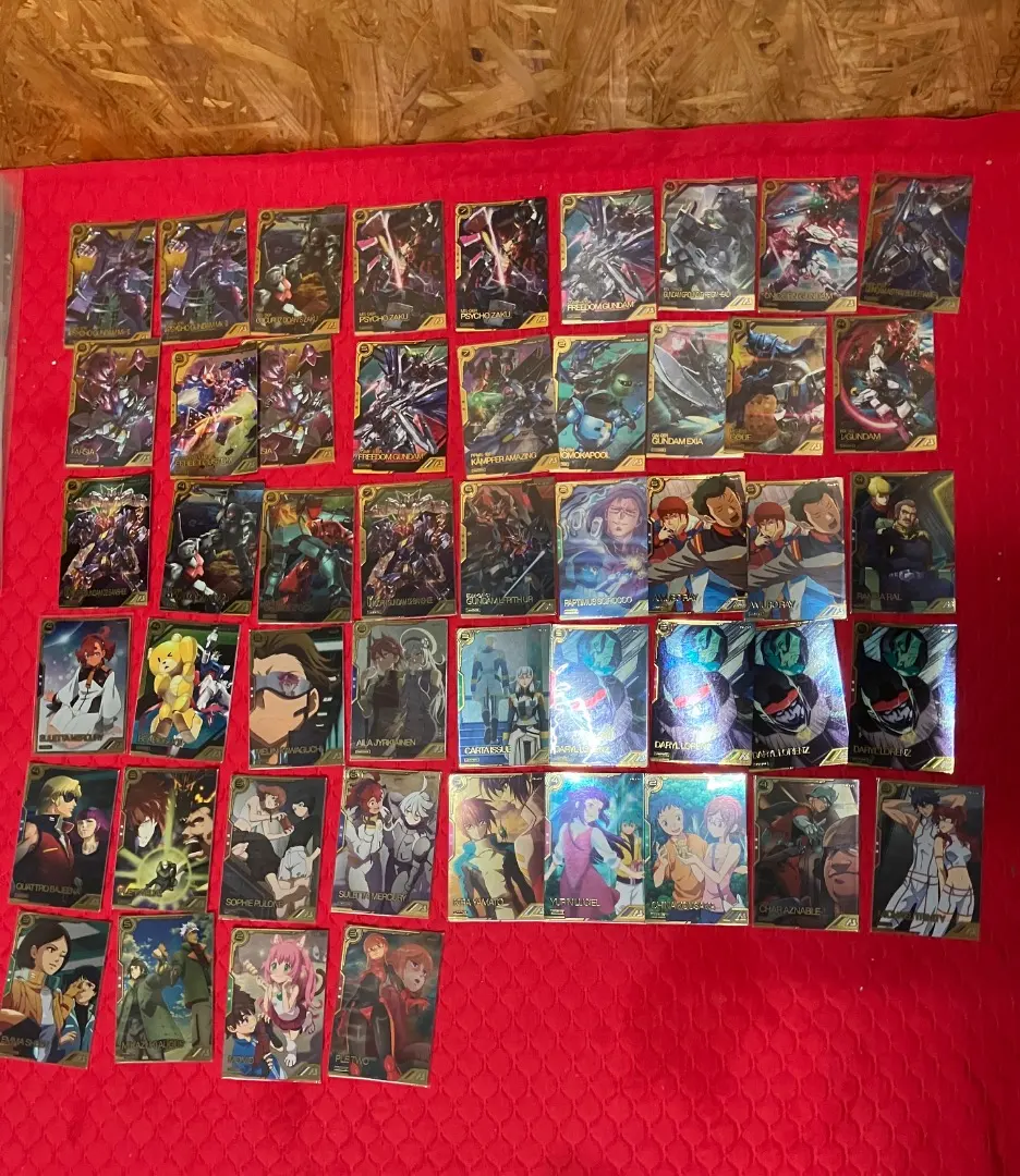 鋼彈 基地作戰 總整理 卡片套組318張 PR,U,P等 的縮圖