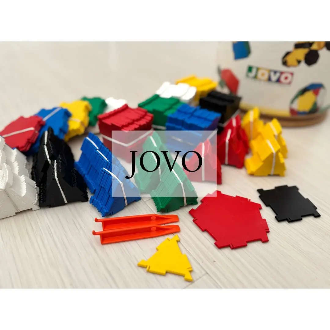 ボーネルンド JOVOブロック　290ピース　知育玩具　立体パズル ボーネルンド JOVOブロック 290ピース 知育玩具 立体パズル