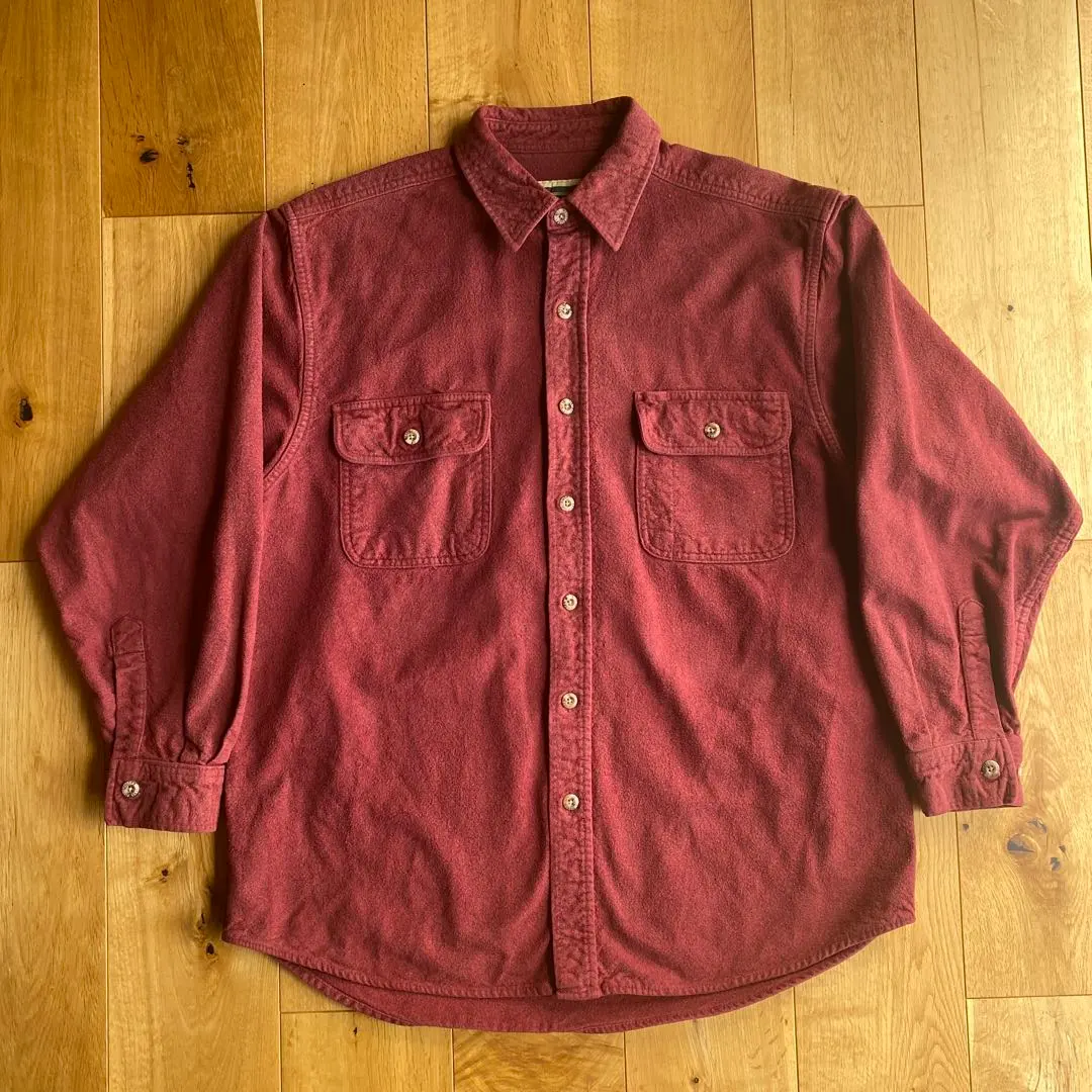 Thumbnail of FIELD & STREAM Chamois Cloth Heavy Flannel Shirt, Red系, L