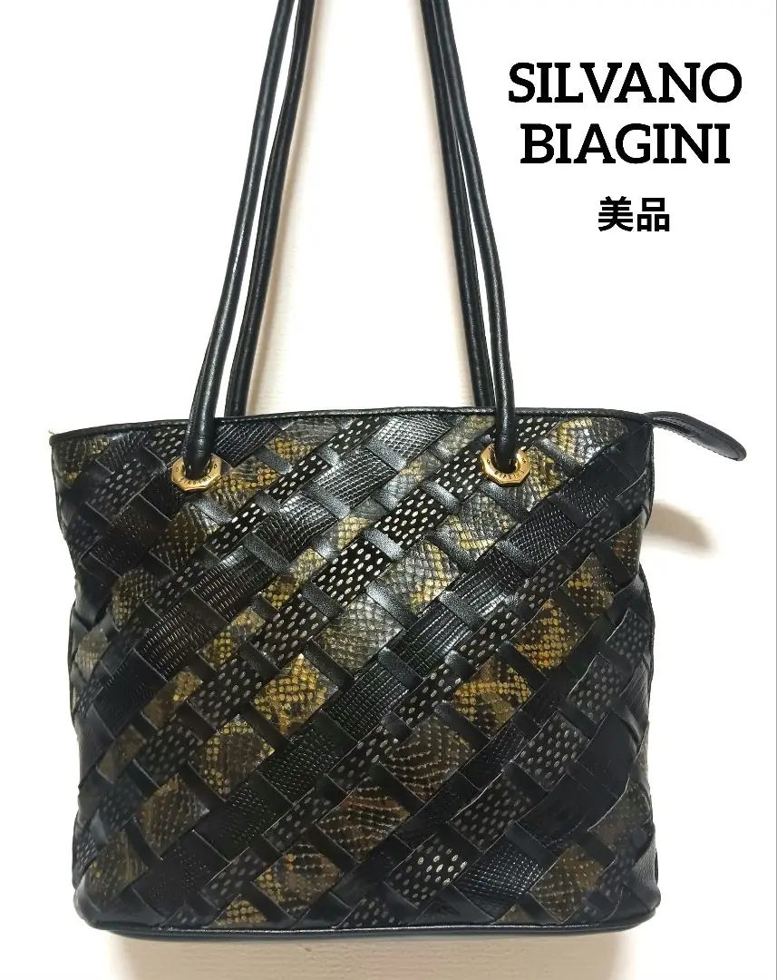 『SILVANO BIAGINI』 2way レザー ビジネス トートバック SILVANO BIAGINI』 2way レザー ビジネス トートバック